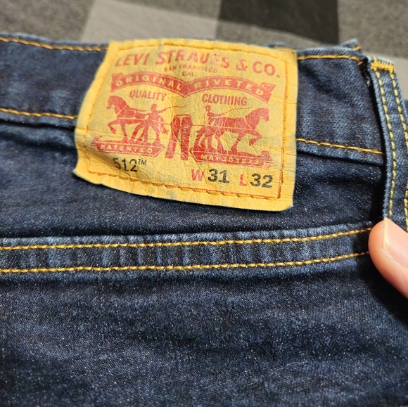 Mens Levi's 512 jeans - Picture 4 of 4